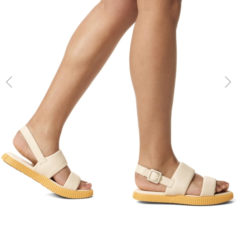 Sorel Ona Streetworks Go-To Flat Slingback Sandal - Size 9